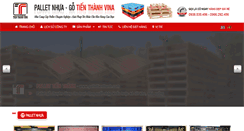 Desktop Screenshot of pallettienthanh.com